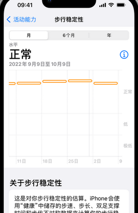 木鱼镇iPhone手机维修如何在iPhone开启'步行稳定性通知'