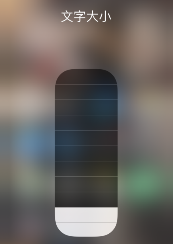 木鱼镇苹果手机维修分享小技巧：在 iPhone 控制中心快速调节字体大小 